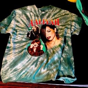 Brand new green Aliyah shirt